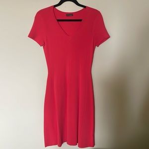 Peserico Italian soft red/orange dress